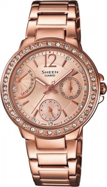 Casio SHE-3805PG-9AUDR Sheen Bayan Kol Saati