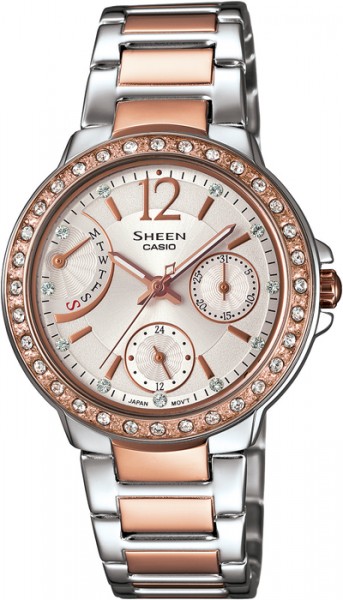 Casio SHE-3805SPG-7AUDR Sheen Bayan Kol Saati