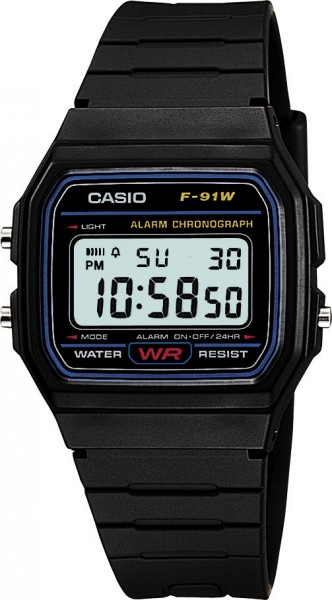 Casio F-91W-1DG Digital Erkek Kol Saati