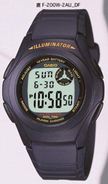 Casio F-200W-2ADF Digital Erkek Kol Saati