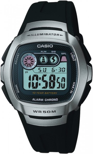 Casio W-210-1AVDF Digital Erkek Kol Saati