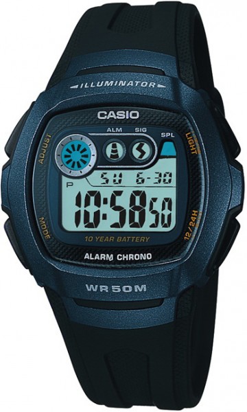 Casio W-210-1BVDF Digital Erkek Kol Saati