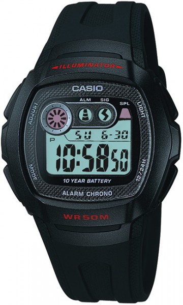 Casio W-210-1CVDF Digital Erkek Kol Saati