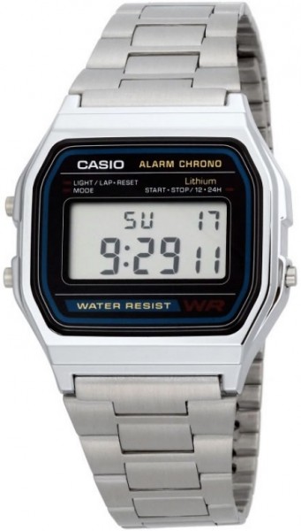 Casio A158WA-1DF Digital Erkek Kol Saati