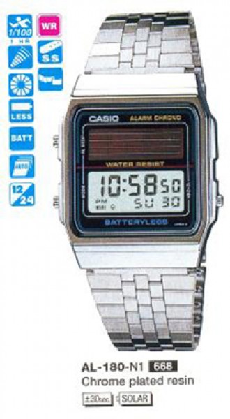 Casio AL-180MVV-1UDG Digital Erkek Kol Saati