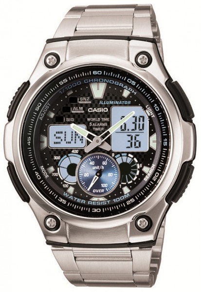 Casio AQ-190WD-1AVDF Analog-Digital Erkek Kol Saati