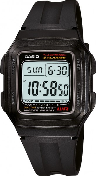 Casio F-201WA-1ADF Digital Erkek Kol Saati