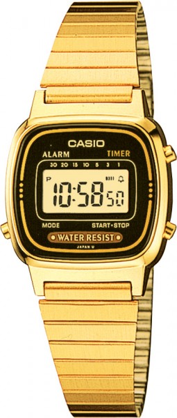 Casio LA670WGA-1DF Digital Bayan Kol Saati