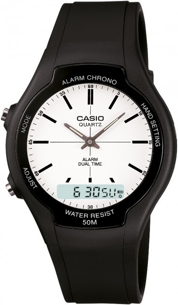Casio AW-90H-7EVDF Analog-Digital Erkek Kol Saati