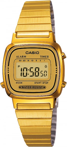 Casio LA670WGA-9DF Digital Bayan Kol Saati