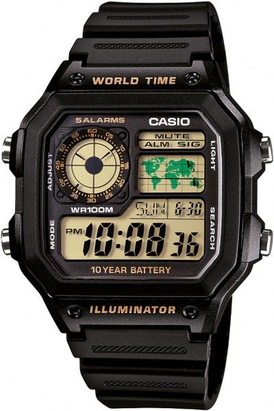 Casio AE-1200WH-1BVDF Digital Erkek Kol Saati