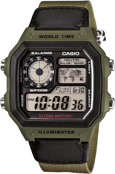 Casio AE-1200WHB-3BVDF Digital Erkek Kol Saati