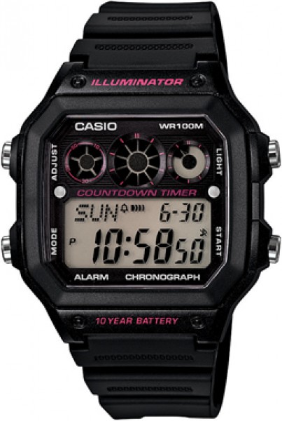 Casio AE-1300WH-1A2VDF Digital Erkek Kol Saati