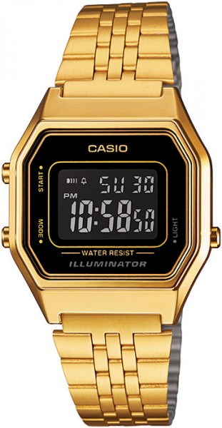 Casio LA680WGA-1BDF Digital Bayan Kol Saati