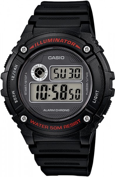 Casio W-216H-1AVDF Digital Erkek Kol Saati
