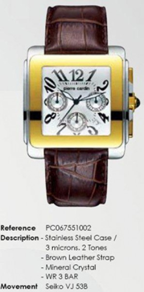 Pierre Cardin PC067551002 (67551.117022) Erkek Kol Saati
