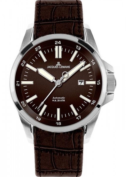 JACQUES LEMANS 1-1516K Erkek Kol Saati