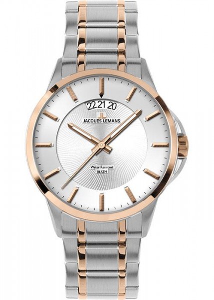JACQUES LEMANS 1-1540K Erkek Kol Saati
